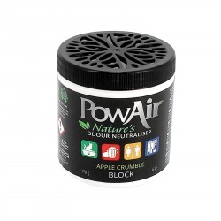 Destructeur d'odeur Powair Block 170gr Apple Crumble