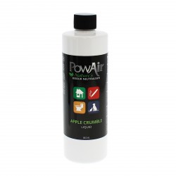 Powair liquide Apple Crumble - destructeur d'odeur en bouteille de 464ml